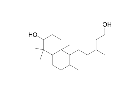1-Naphthalenepentanol, decahydro-6-hydroxy-.gamma.,2,5,5,8a-pentamethyl-