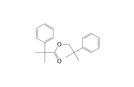 Benzeneacetic acid, .alpha.,.alpha.-dimethyl-, 2-methyl-2-phenylpropyl ester