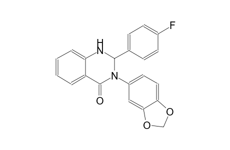 4(1H)-quinazolinone, 3-(1,3-benzodioxol-5-yl)-2-(4-fluorophenyl)-2,3-dihydro-