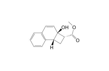 Cyclobuta[a]naphthalene-2-carboxylic acid, 1,2,2a,8b-tetrahydro-2a-hydroxy-, methyl ester, (2.alpha.,2a.beta.,8b.beta.)-