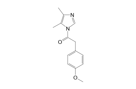 1-(4,5-dimethylimidazol-1-yl)-2-(4-methoxyphenyl)ethanone