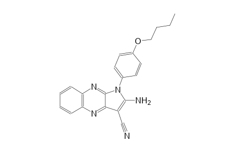 2-amino-1-(4-butoxyphenyl)-1H-pyrrolo[2,3-b]quinoxaline-3-carbonitrile