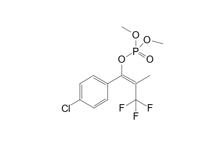 Dimethyl 1-(4-chlorophenyl)-2-trifluoro-2-methylethenyl phosphate