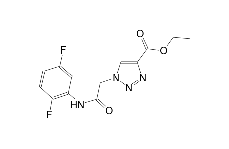 1H-1,2,3-triazole-4-carboxylic acid, 1-[2-[(2,5-difluorophenyl)amino]-2-oxoethyl]-, ethyl ester