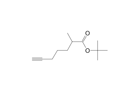 6-Heptynoic acid, 2-methyl-, 1,1-dimethylethyl ester, (.+-.)-