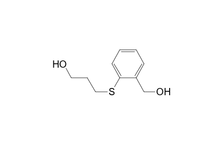 Benzenemethanol, 2-[(3-hydroxypropyl)thio]-