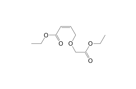 cis-ethyl 4-ethoxycarbonylmethoxybut-2-enoate