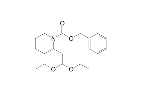 1-Benzyloxycarbonyl-2-(2,2-diethoxyethyl)piperidine