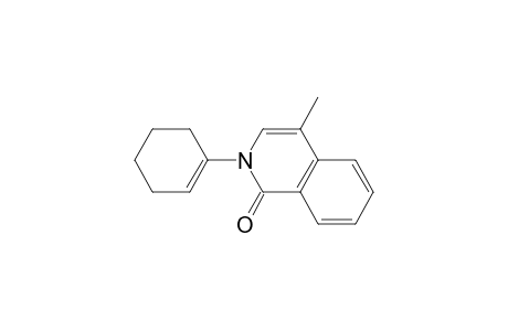 1(2H)-Isoquinolinone, 2-(1-cyclohexen-1-yl)-4-methyl-