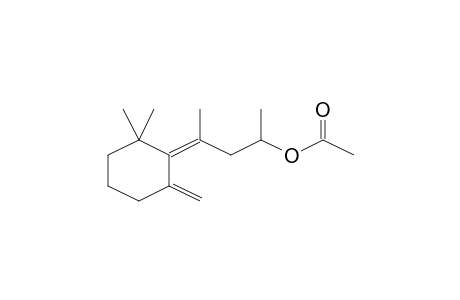 (3Z)-3-(2,2-Dimethyl-6-methylenecyclohexylidene)-1-methylbutyl acetate