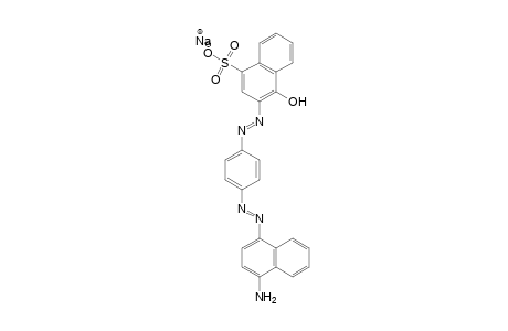 1-Naphthalenesulfonic acid, 3-[[4-[(4-amino-1-naphthalenyl)