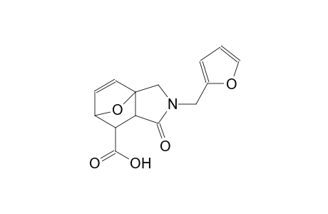 3-(2-furylmethyl)-4-oxo-10-oxa-3-azatricyclo[5.2.1.0~1,5~]dec-8-ene-6-carboxylic acid