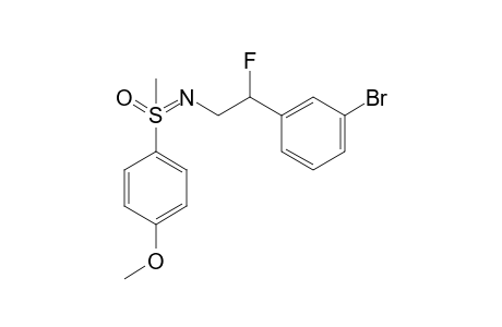 {[2-(3-Bromophenyl)-2-fluoroethyl]imino}(4-methoxyphenyl)(methyl)-.lambda.6-sulfanone