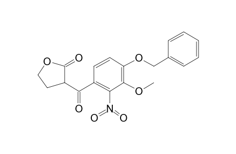 3-[4-(Benzyloxy)-3-methoxy-2-nitrobenzoyl]dihydro-2(3H)-furanone