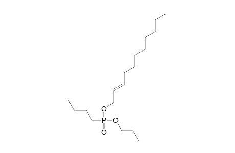 Butylphosphonic acid, propyl (E)-undec-2-enyl ester