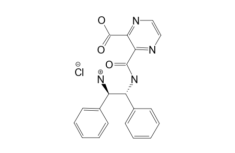 3-[[[(1R,2R)-2-AMINO-1,2-DIPHENYL-ETHYL]-AMINO]-CARBONYL]-PYRAZINE-CARBOXYLIC-ACID-HYDROCHLORIDE