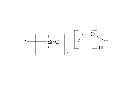 Poly(dimethylsiloxane)-b-poly(oxyethylene)