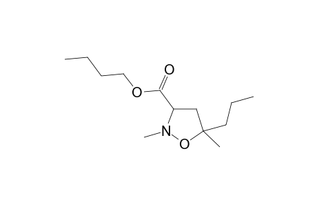 2,5-Dimethyl-3-carbobutoxy-5-propylisoxazolidine