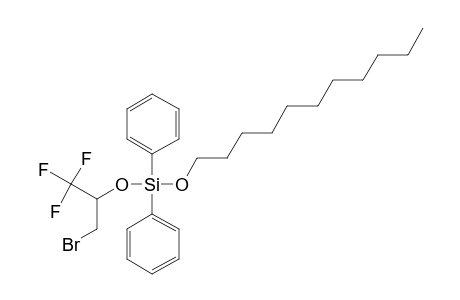 Silane, diphenylundecyloxy(1,1,1-trifluoro-3-bromoprop-2-yloxy)-