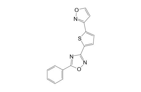 3-[5-(3-isoxazolyl)-2-thienyl]-5-phenyl-1,2,4-oxadiazole