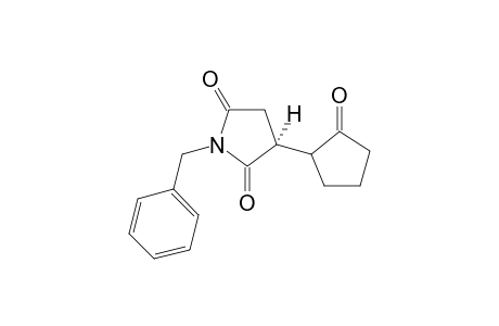 (3S)-1-benzyl-3-(2-oxocyclopentyl)pyrrolidine-2,5-dione
