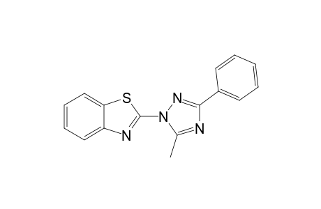 1-(2-Benzothiazolyl)-3-phenyl-5-methyl-1,2,4-triazole