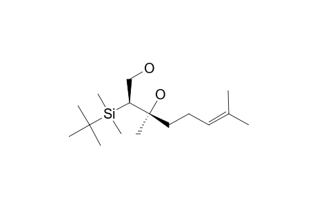 (2RS,3RS)-2-[(TERT.-BUTYL)-DIMETHYLSILYL]-3,7-DIMETHYL-6-OCTENE-1,3-DIOL