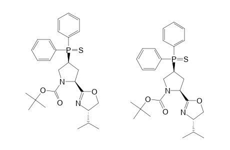 (2S,5'R,4S)-N-TERT.-BUTYLOXYCARBONYL-2-(4',5'-DIHYDRO-5'-ISOPROPYL-1',3'-OXAZOL-2'-YL)-4-DIPHENYLPHOSPHINOTHIOYLPROLINE
