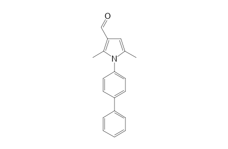 1-Biphenyl-4-yl-2,5-dimethyl-1H-pyrrole-3-carbaldehyde