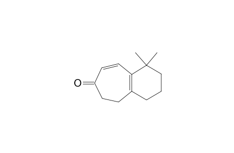 1,2,3,4,5,6-Hexahydro-1,1-dimethyl-7h-benzocyclohepten-7-one