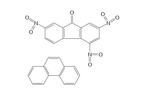 2,4,7-TRINITROFLUOREN-9-ONE, COMPOUND WITH PHENANTHRENE