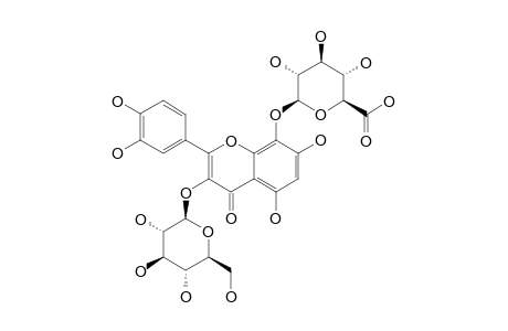 GOSSYPETIN-3-O-BETA-D-GLUCOPYRANOSYL-8-O-BETA-D-GLUCURONOPYRANOSIDE