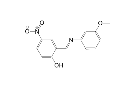 phenol, 2-[(E)-[(3-methoxyphenyl)imino]methyl]-4-nitro-