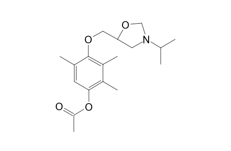 Metipranolol formyl artifact
