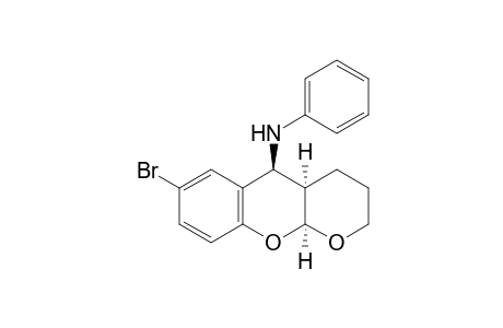 (4aR,5S,10aS)-7-bromo-N-phenyl-2,3,4,4a,5,10a-hexahydropyrano[2,3-b]chromen-5-amine