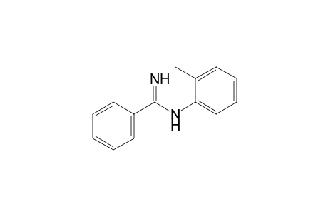 N'-(2-methylphenyl)benzenecarboximidamide