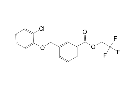 2,2,2-trifluoroethyl 3-[(2-chlorophenoxy)methyl]benzoate