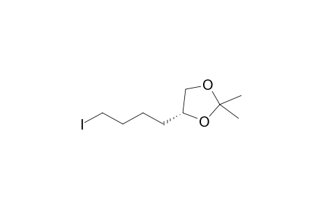 (4R)-4-(4-iodanylbutyl)-2,2-dimethyl-1,3-dioxolane