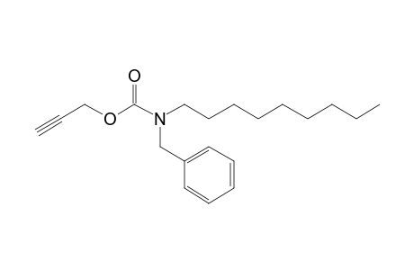 Carbonic acid, monoamide, N-benzyl-N-nonyl-, propargyl ester