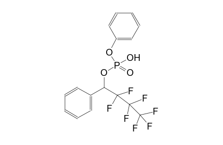 2,2,3,3,4,4,4-heptafluoro-1-phenylbutyl phenyl hydrogen phosphate