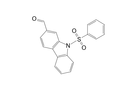 9-(benzenesulfonyl)-2-carbazolecarboxaldehyde