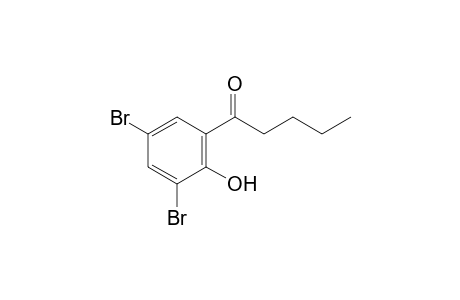 3',5'-dibromo-2'-hydroxyvalerophenone