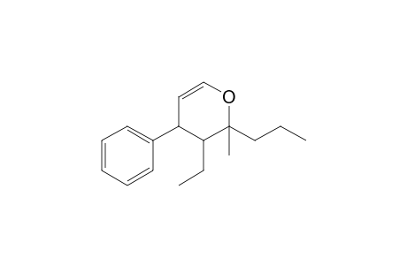 5-Ethyl-6-propyl-6-methyl-4-phenyl-4H-5,6-dihydropyran