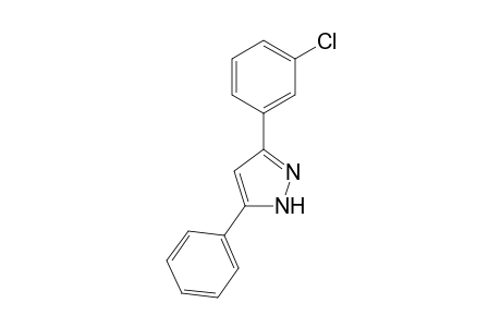 3-(3-Chlorophenyl)-5-phenyl-1H-pyrazole