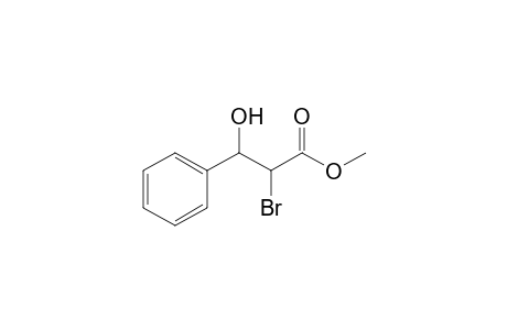 2-Bromo-3-hydroxy-3-phenyl-propionic acid methyl ester