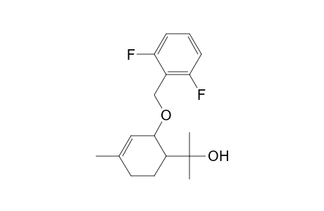 2-(2-[(2,6-Difluorobenzyl)oxy]-4-methyl-3-cyclohexen-1-yl)-2-propanol