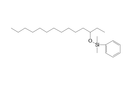 3-Dimethyl(phenyl)silyloxytetradecane