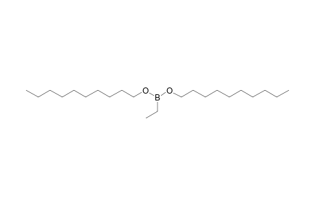 Boric acid, ethyl-, didecyl ester