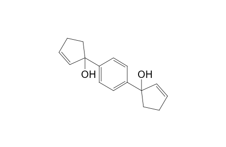 1-[4-(1-hydroxy-1-cyclopent-2-enyl)phenyl]-1-cyclopent-2-enol