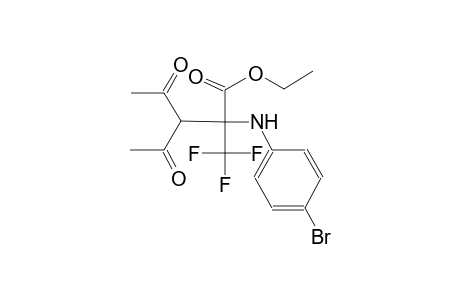 norvaline, 3-acetyl-N-(4-bromophenyl)-4-oxo-2-(trifluoromethyl)-,ethyl ester